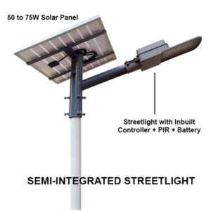 Semi-Integrated Solar LED Street Light
